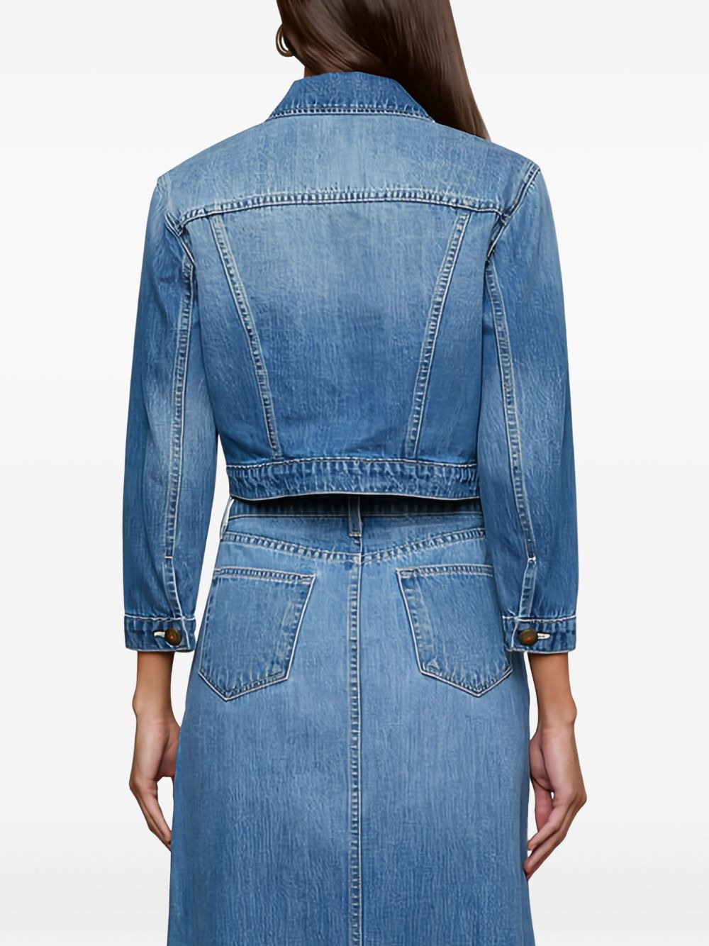 Koda button-fastening denim jacket - 3