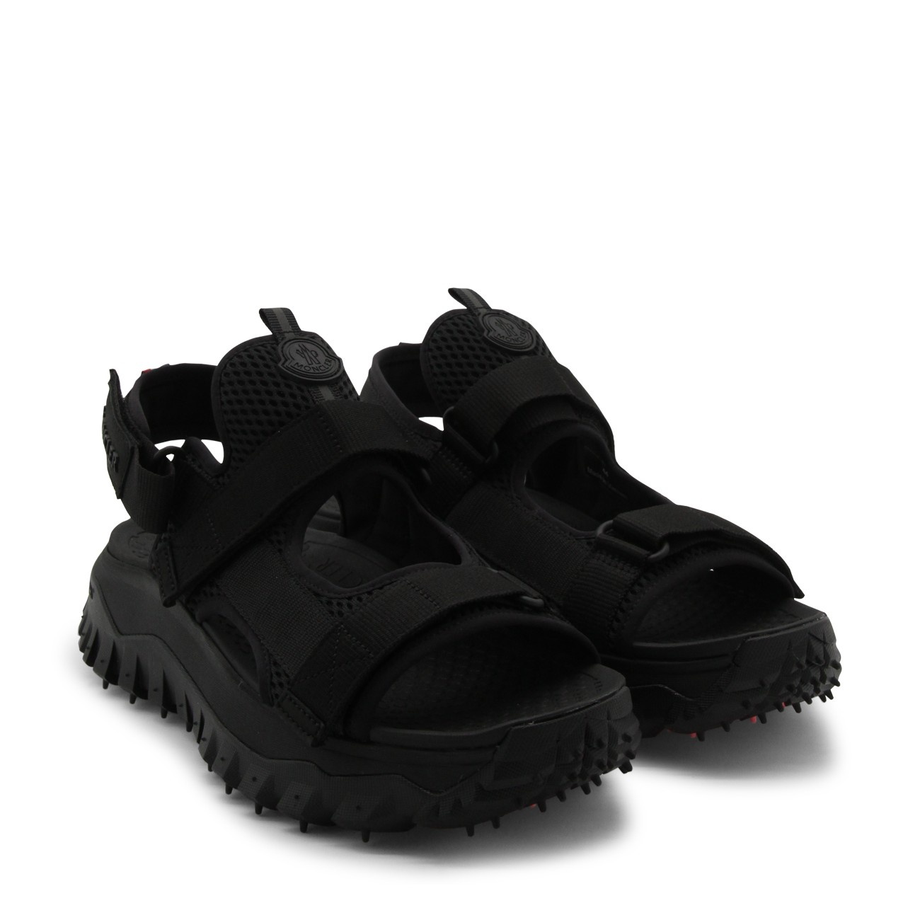 black trailgrip vela sandals - 2