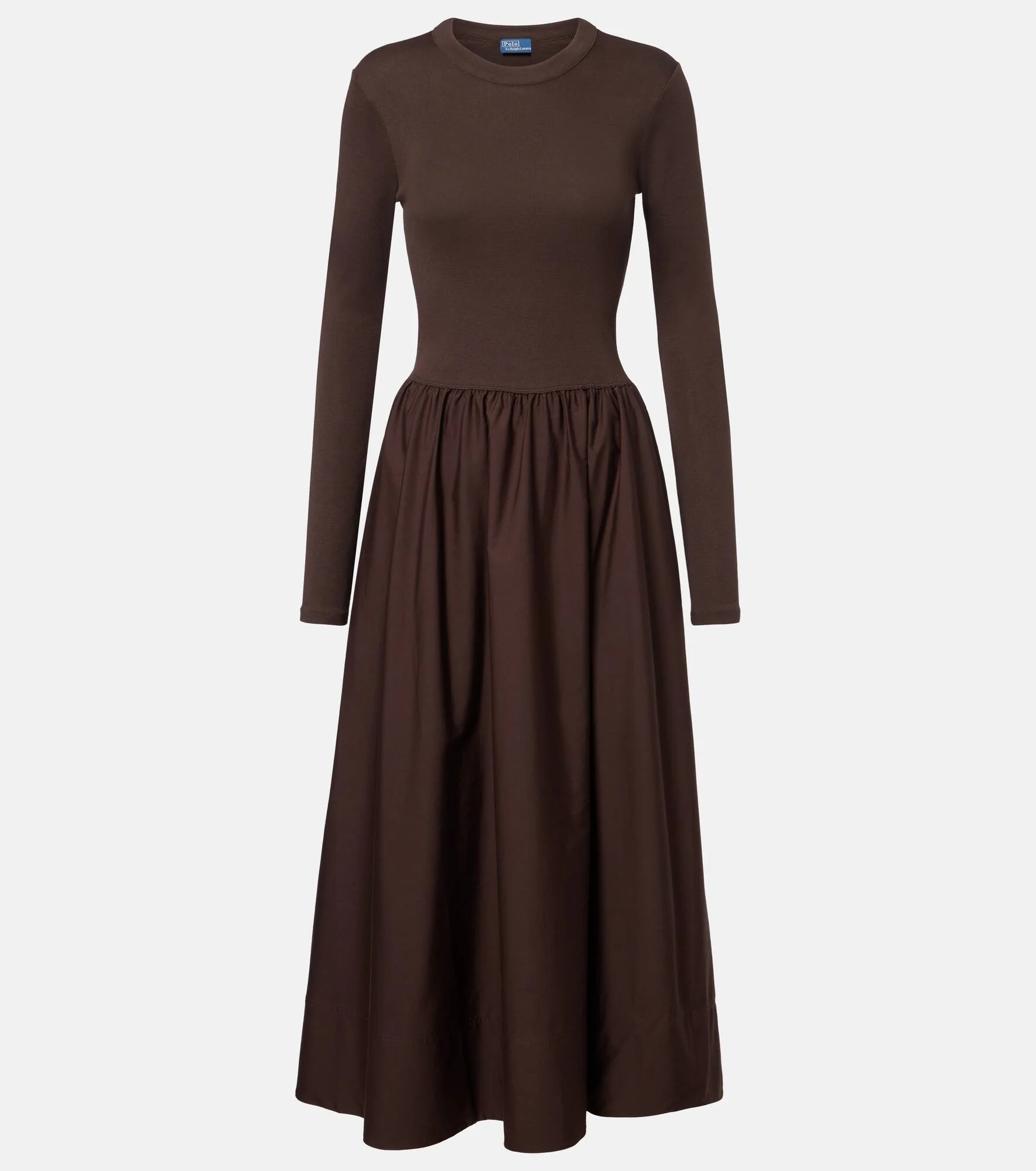 Cotton midi dress - 1