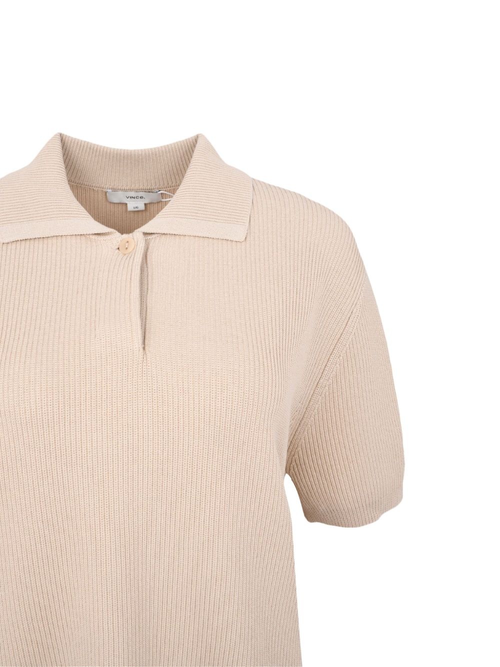 ribbed polo shirt - 3