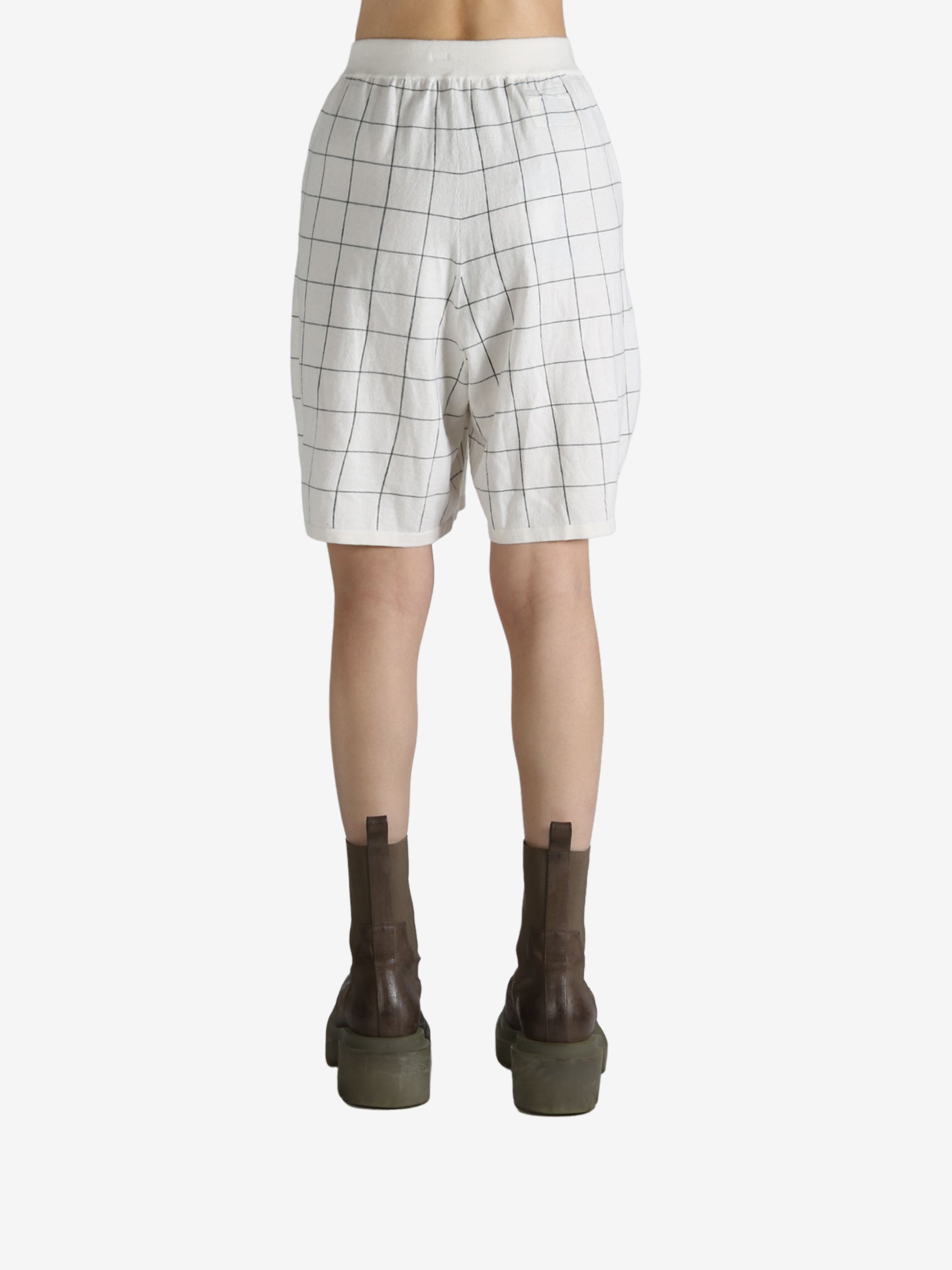 FRENCKENBERGER - Women Checkered Shorts - 3
