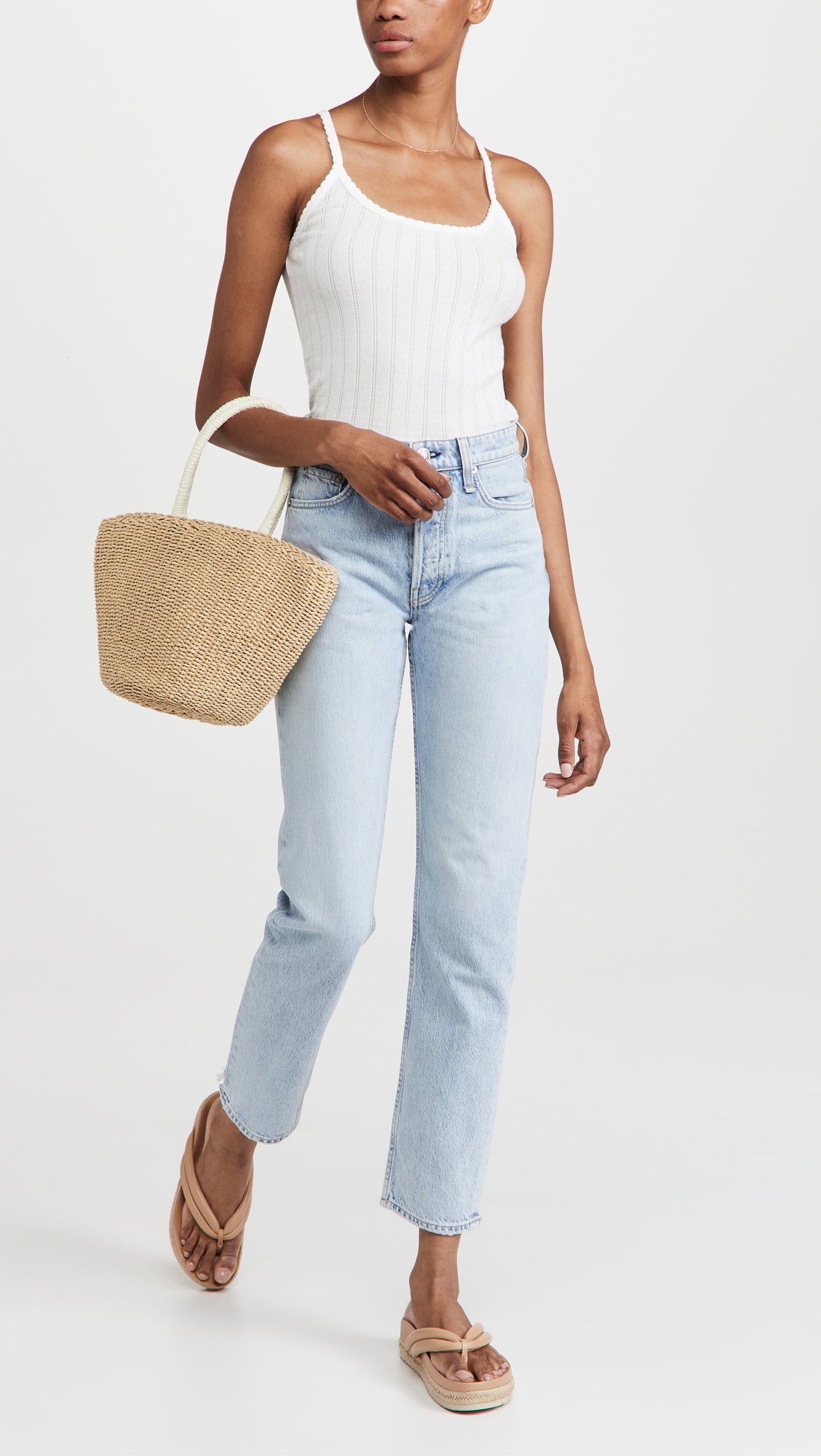 Pointelle Classic Tank Top - 4