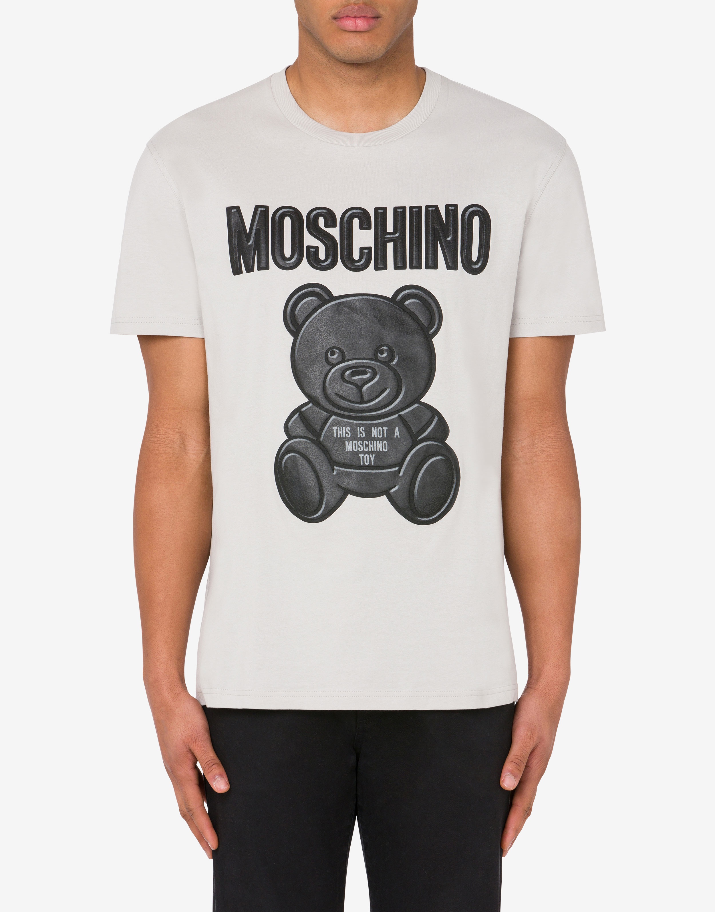 MOSCHINO TEDDY BEAR ORGANIC JERSEY T-SHIRT - 2