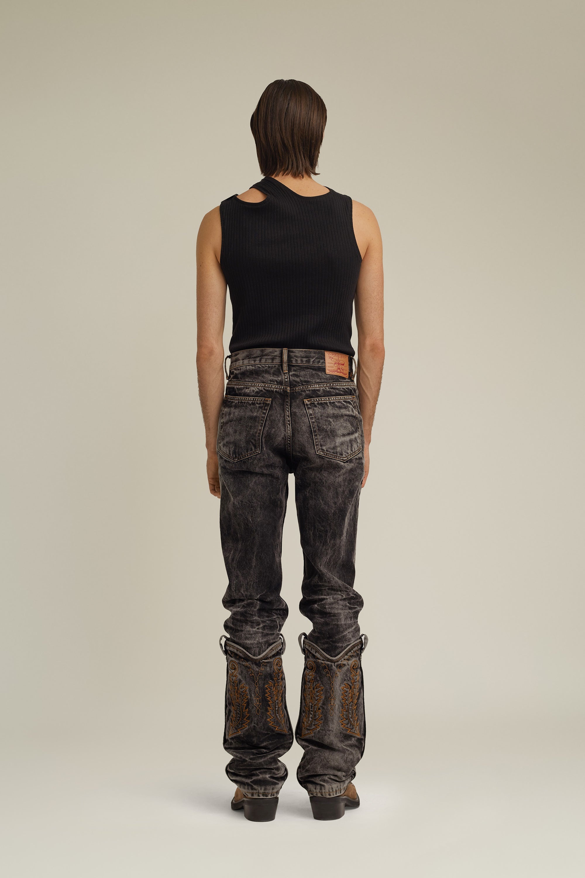 Cowboy Cuff Jeans - 3