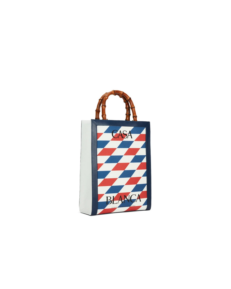 CASABLANCA Casa Canvas Tote Bag outlook