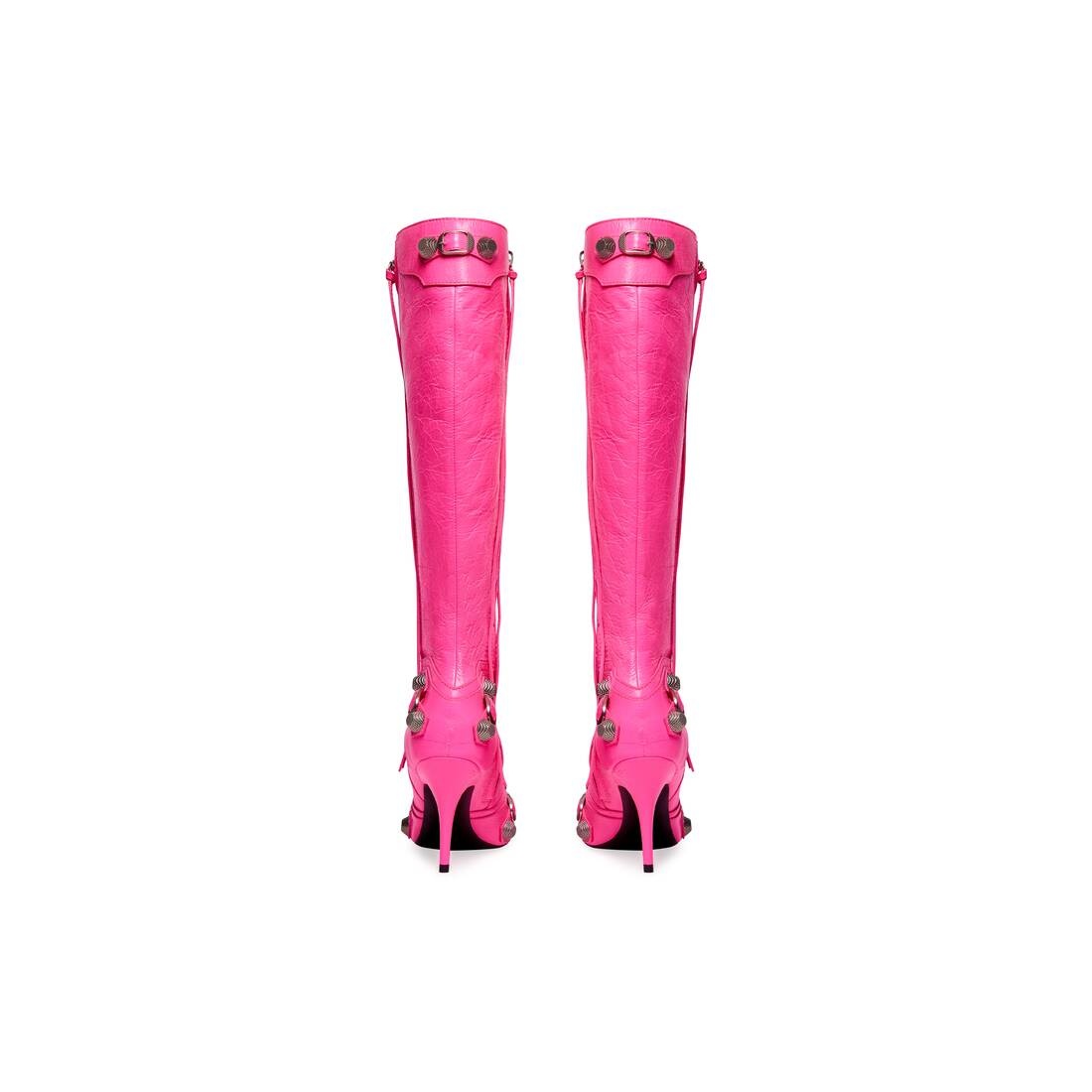 Women's Cagole 90mm Boot in Fluo Pink - 5