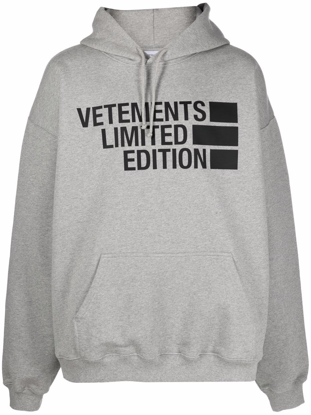 oversize logo-print hoodie - 1