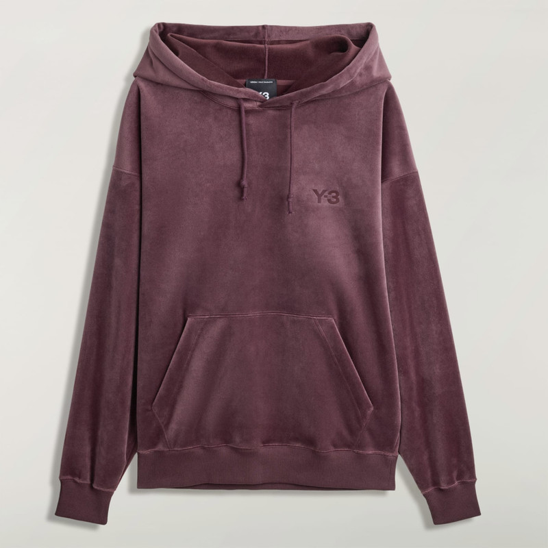 Y-3 VELVET CORDUROY HOODIE 1