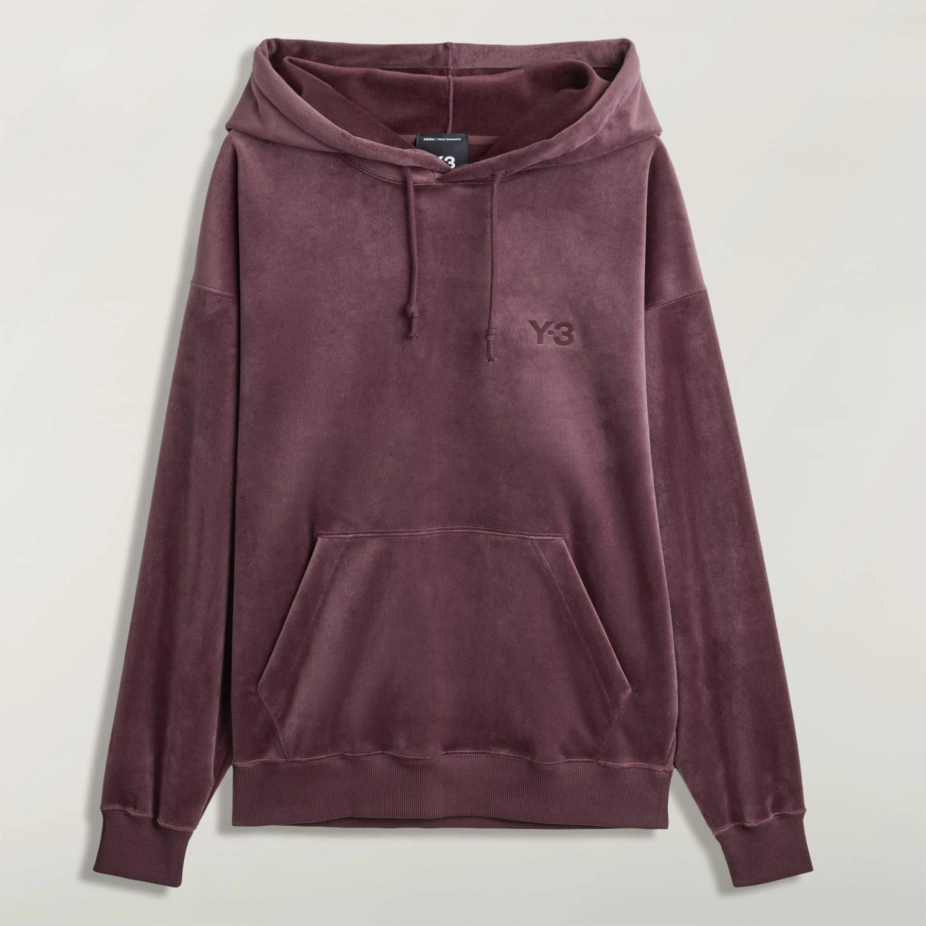 Y-3 VELVET CORDUROY HOODIE - 1