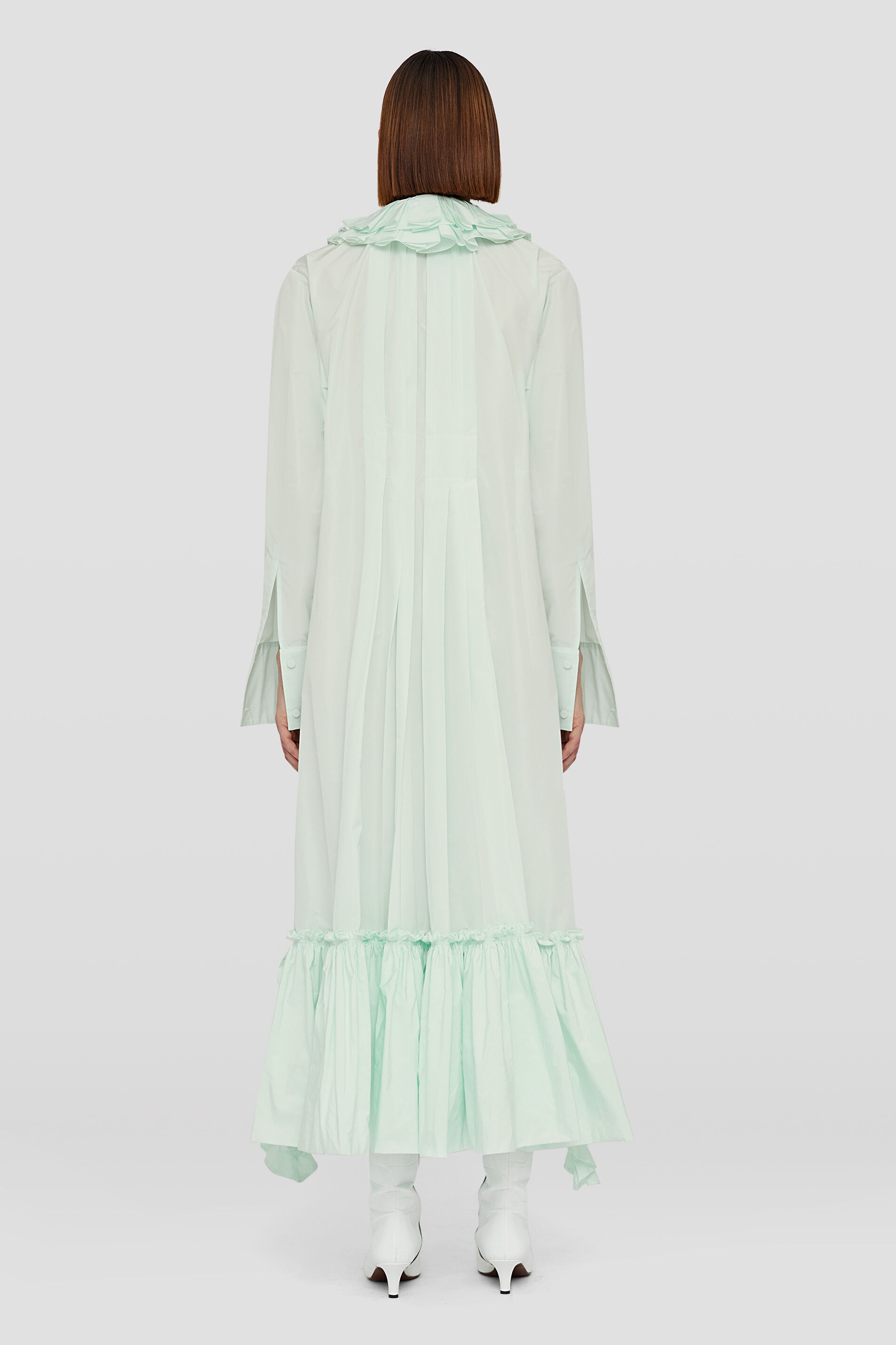 Pleated Dress - 4