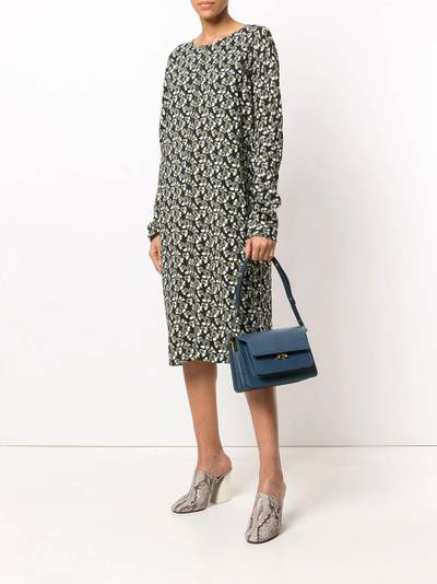 Marni Trunk leather shoulder bag outlook