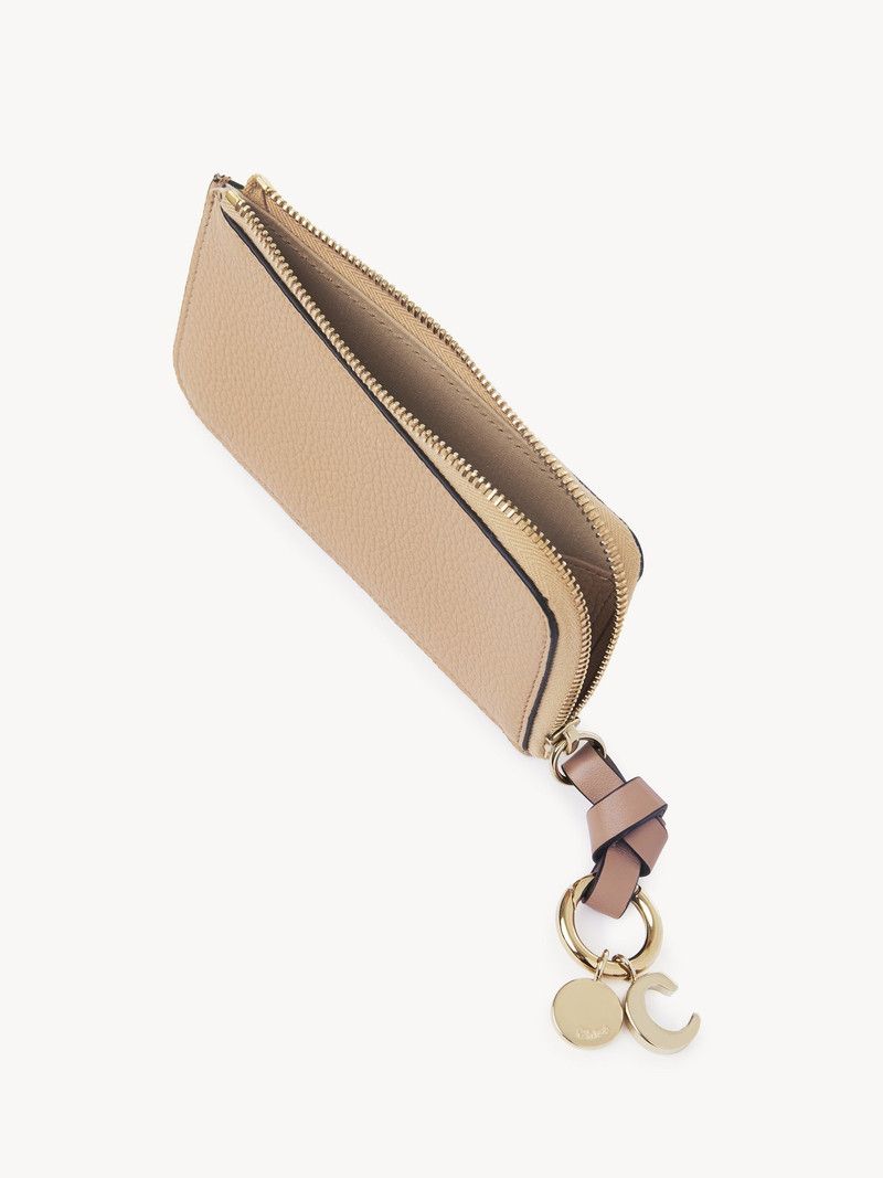 Chloé ALPHABET PURSE IN GRAINED LEATHER outlook