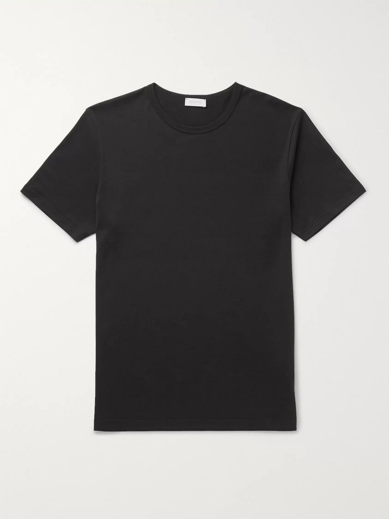 Slim-Fit Cotton-Jersey T-Shirt 1