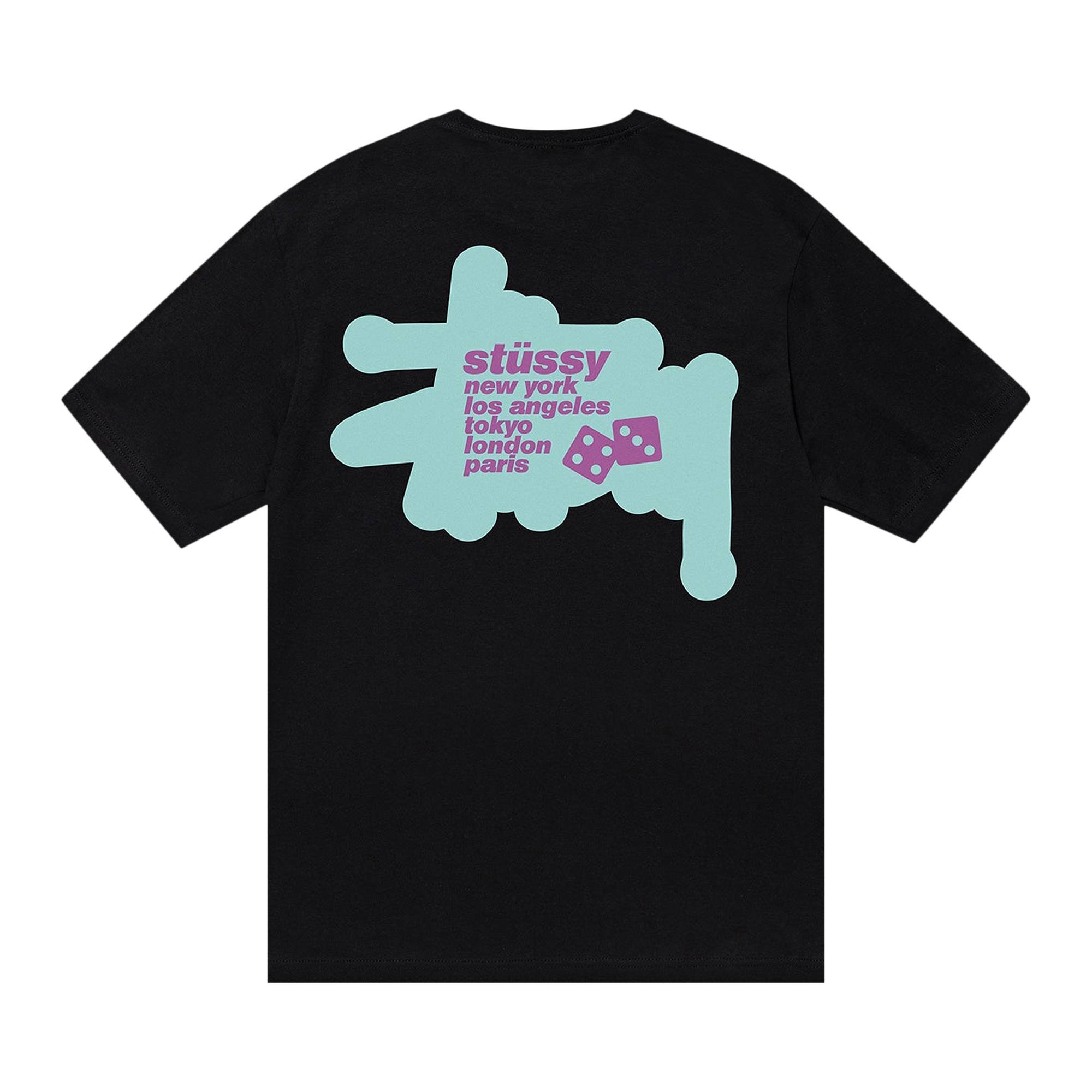 Stüssy Stussy Silhouette Tee 'Black' | REVERSIBLE