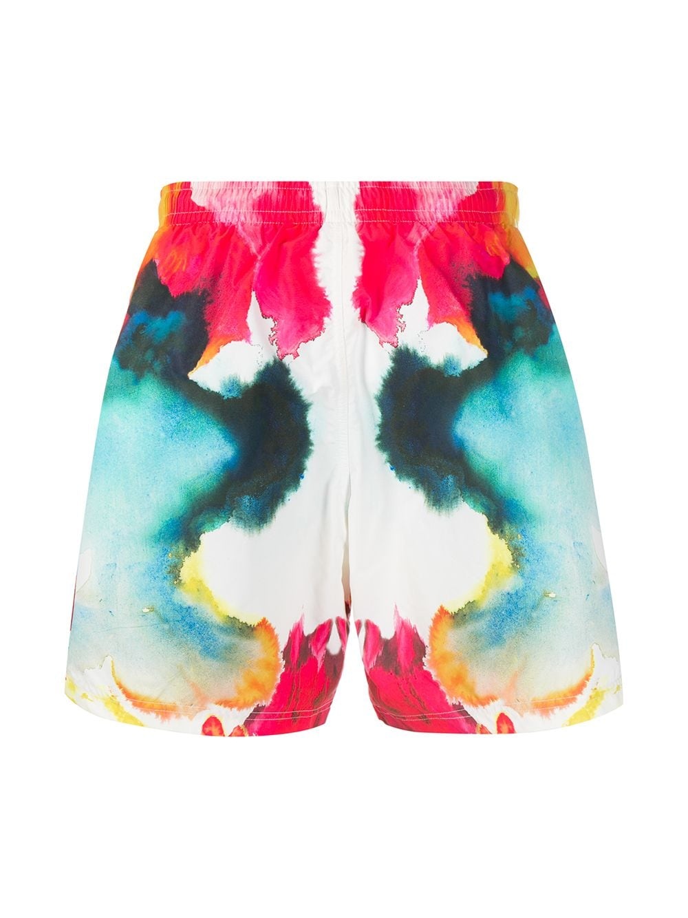 watercolour effect swim shorts - 2