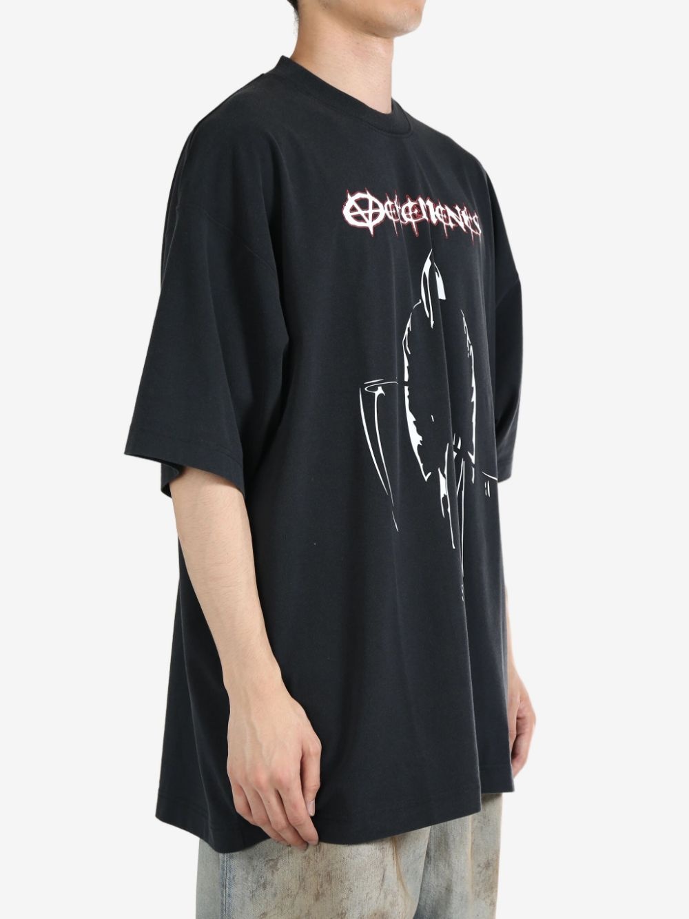 VETEMENTS Reaper Logo T-shirt | REVERSIBLE