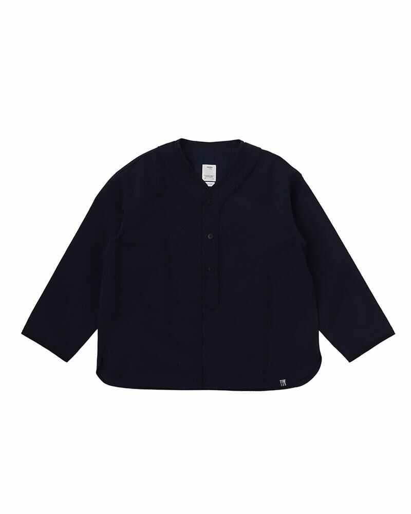 DUGOUT SHIRT L/S (W/L PIQUE) NAVY