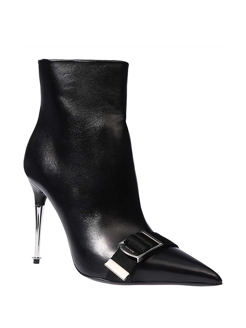110mm leather ankle boots - 2