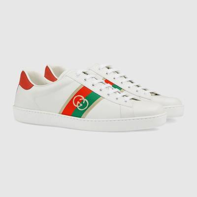 GUCCI Men's Ace sneaker with Interlocking G outlook