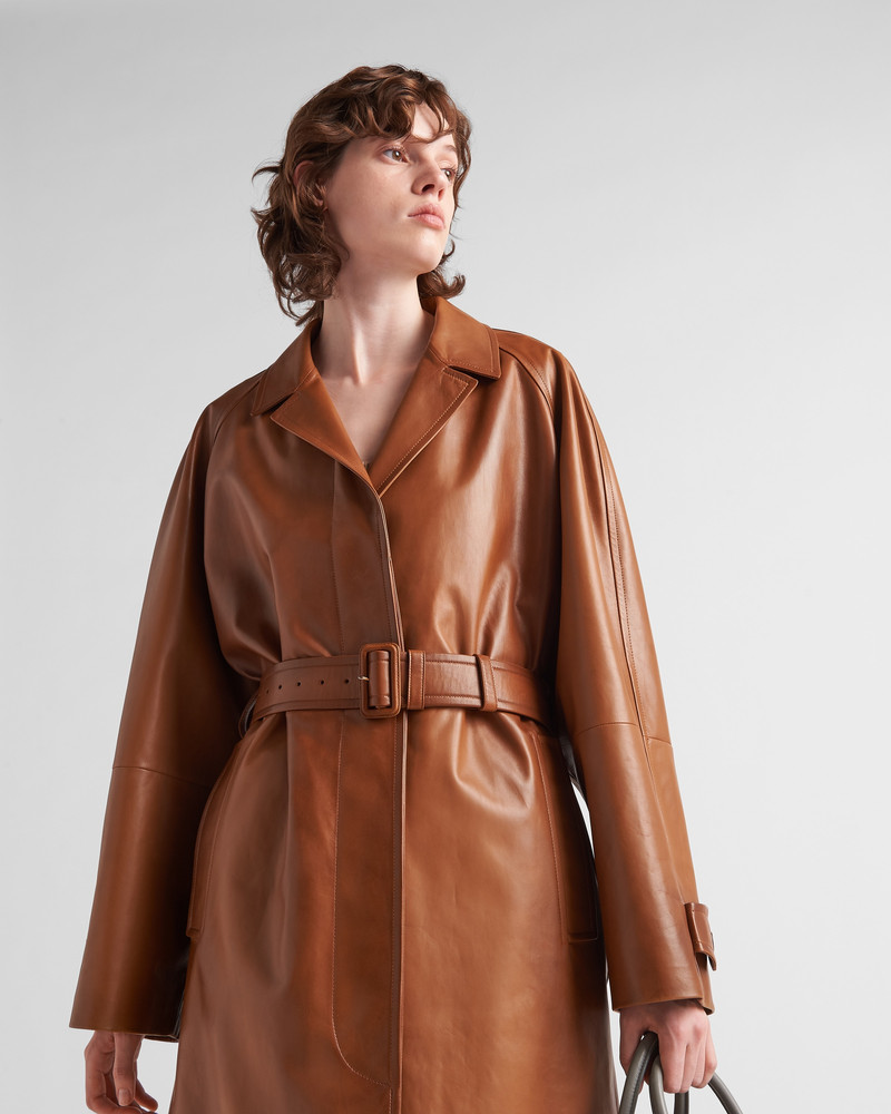 Nappa leather coat 6