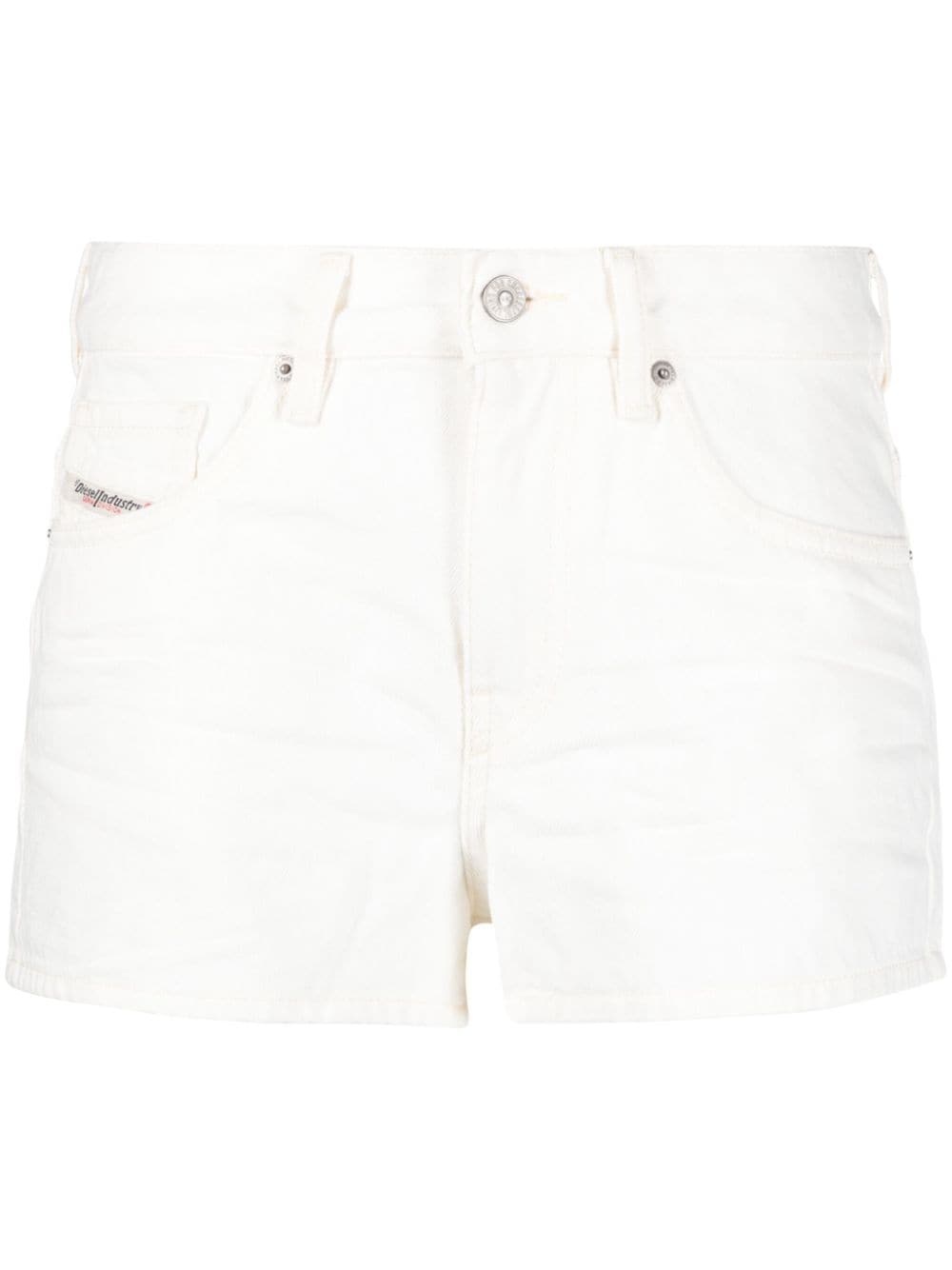 De-Yuba high-waisted denim shorts - 1