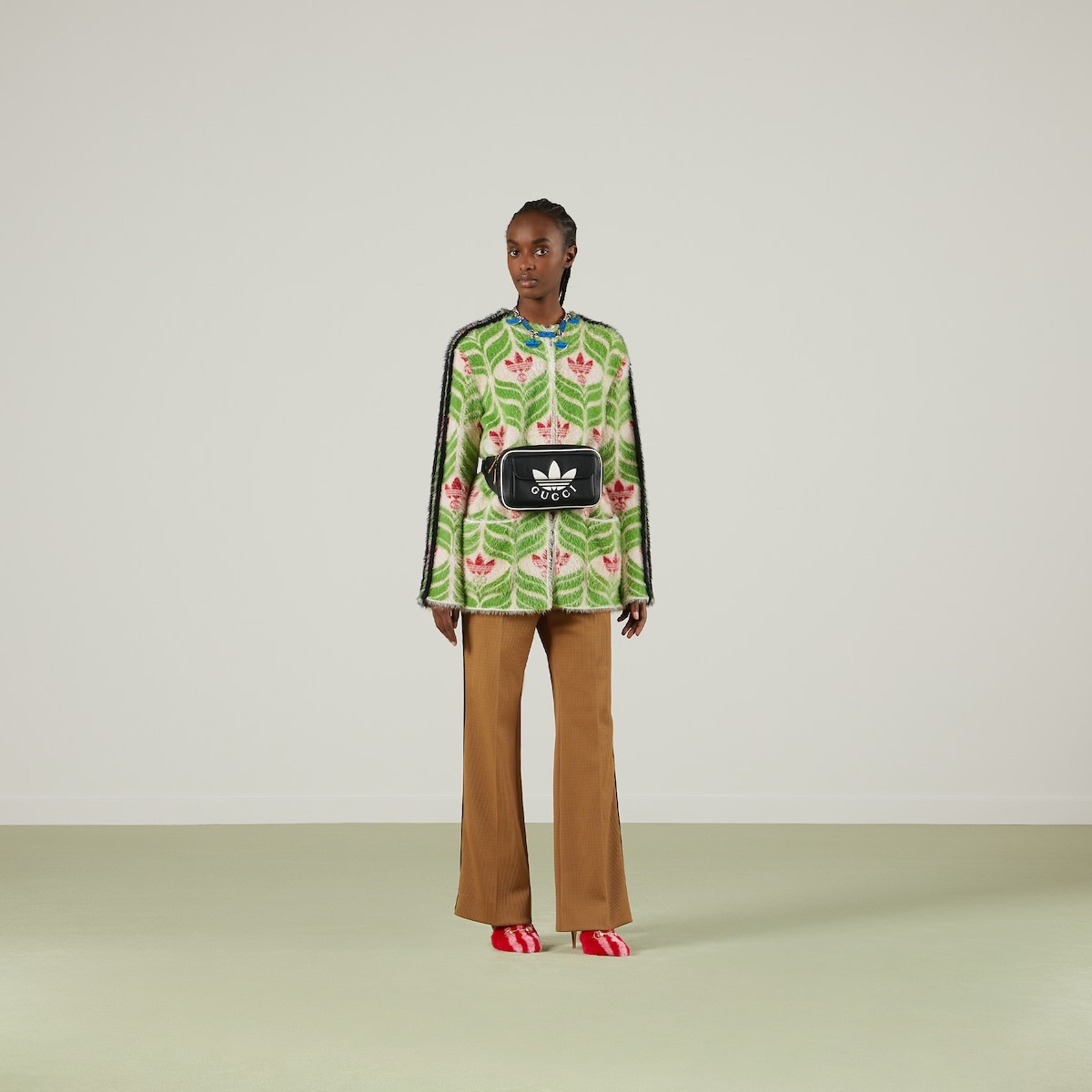 adidas x Gucci ripstop jersey pant - 2