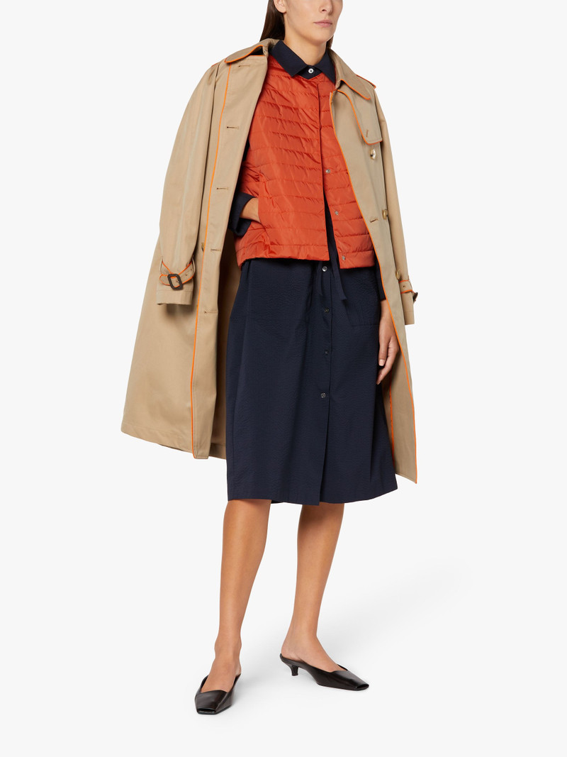 Mackintosh ISABEL ORANGE NYLON LINER VEST | LQV-007 outlook