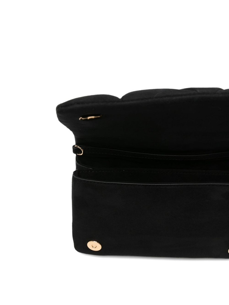 quilted logo-plaque cross body bag 5