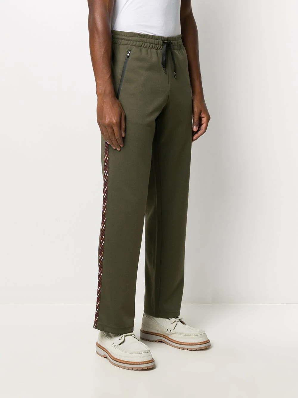 pattern track trousers - 3