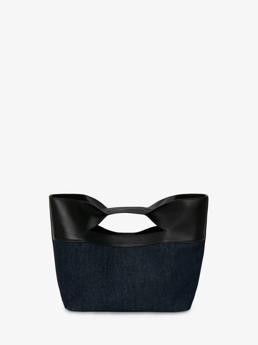 The Bow Small in Denim - 3