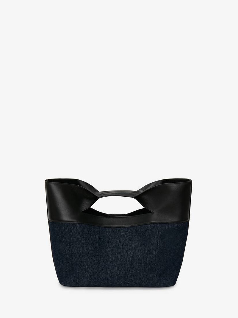 The Bow Small in Denim 3