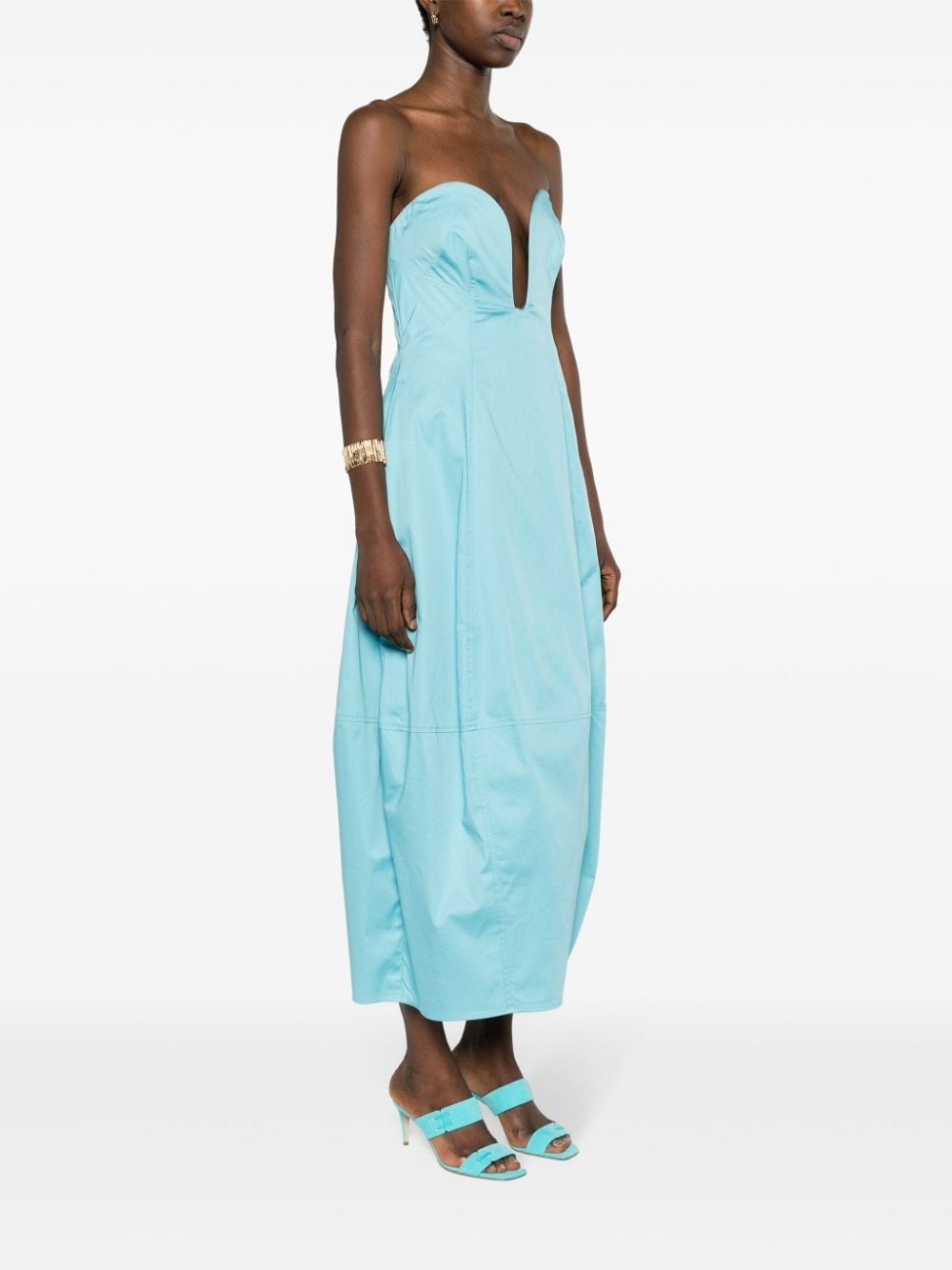 Chiara flared maxi dress - 3