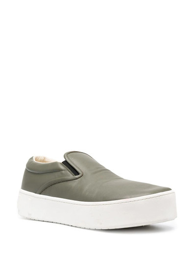 Marni rounded square-toe slip-on sneakers outlook