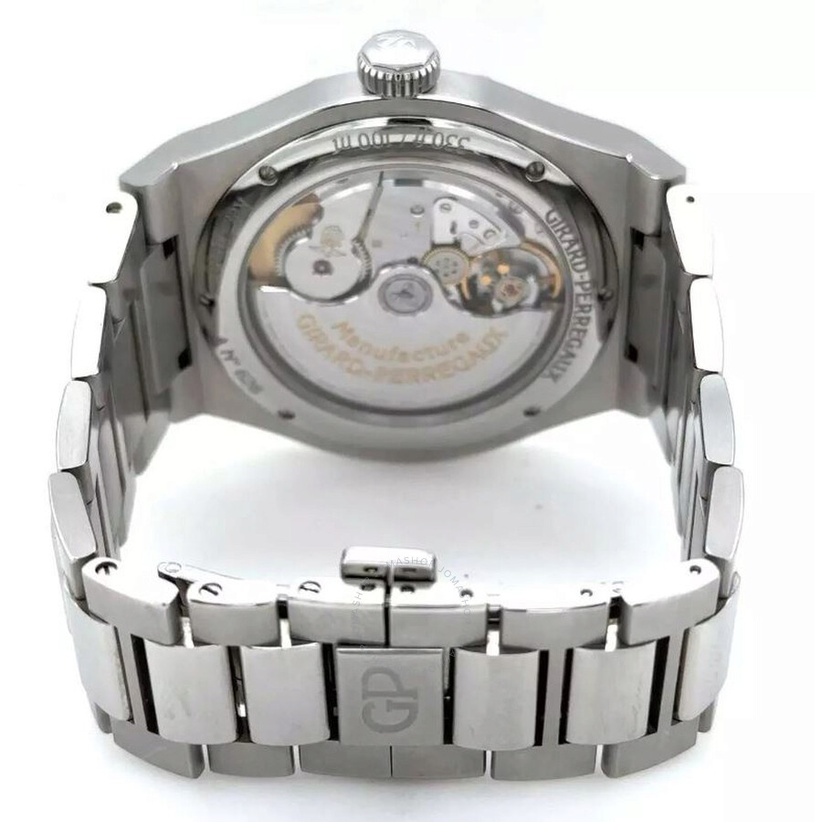 Pre-owned Girard Perregaux Laureato Blue Dial Men's Watch 81010-11-431-11A - 2