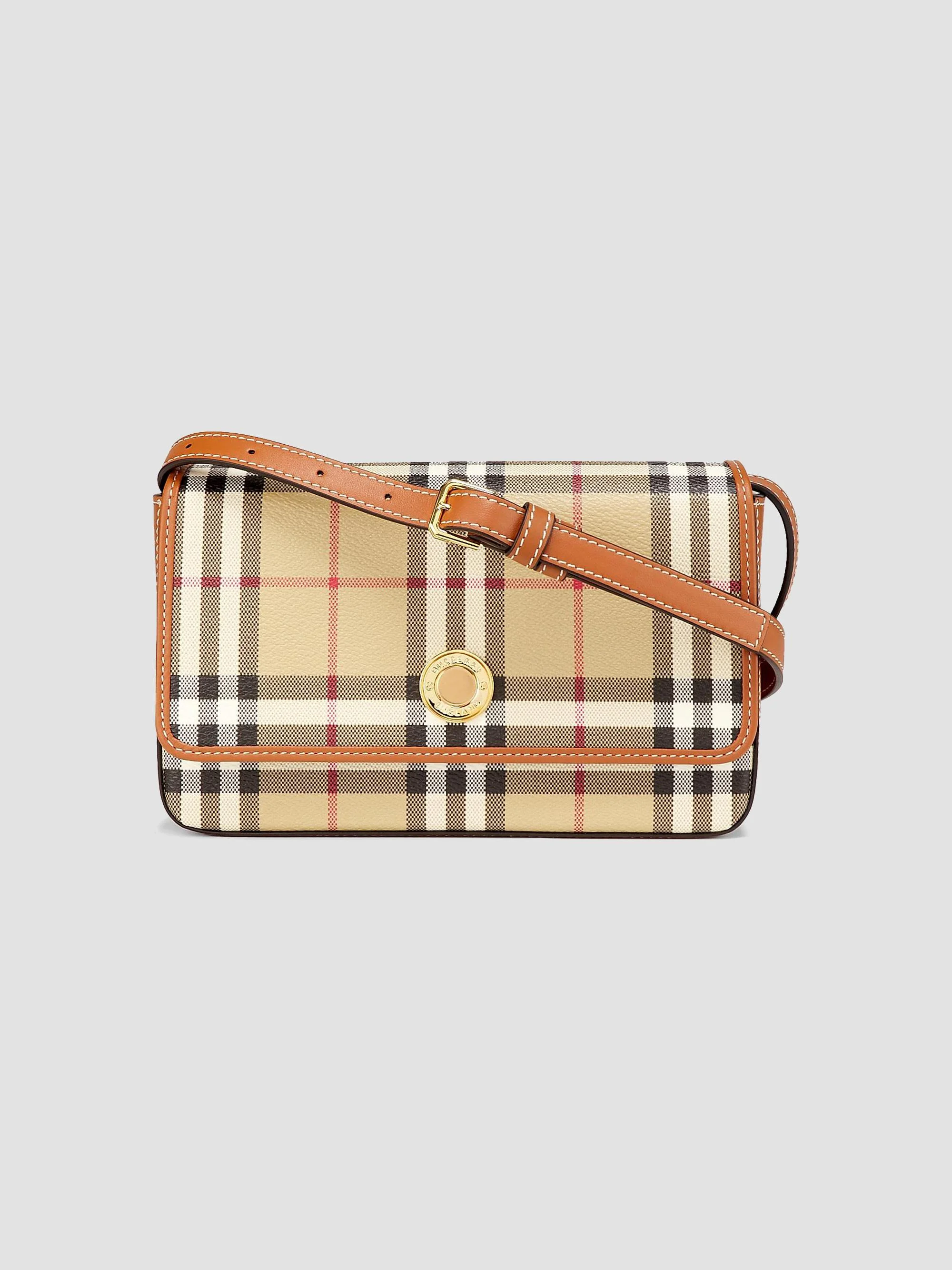 Women's Hampshire Check Crossbody Bag - Archive Beige - 1