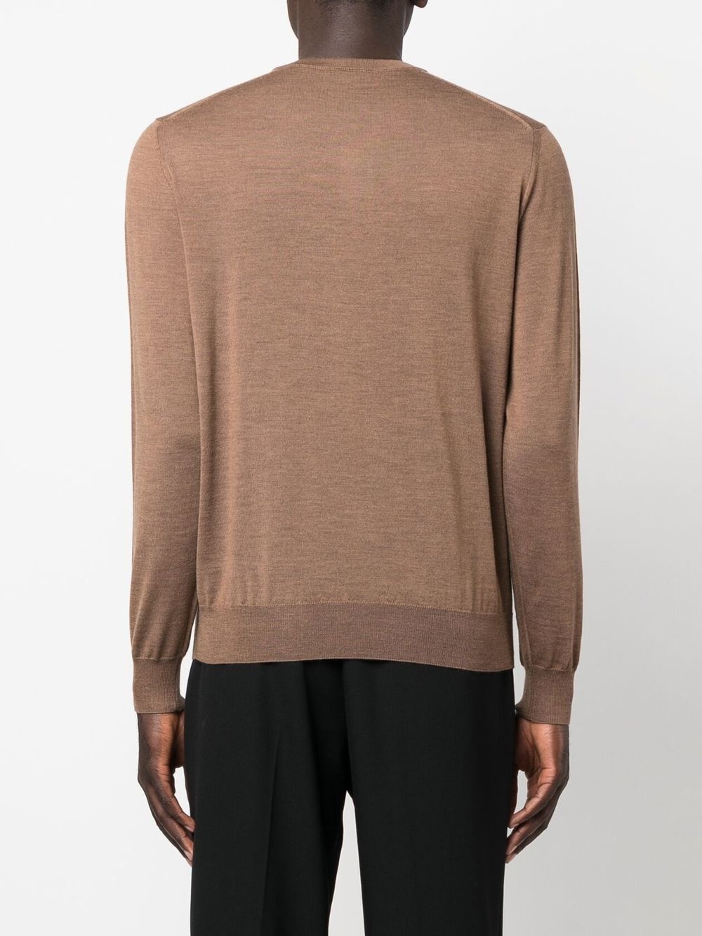 crew neck merino sweatshirt - 4