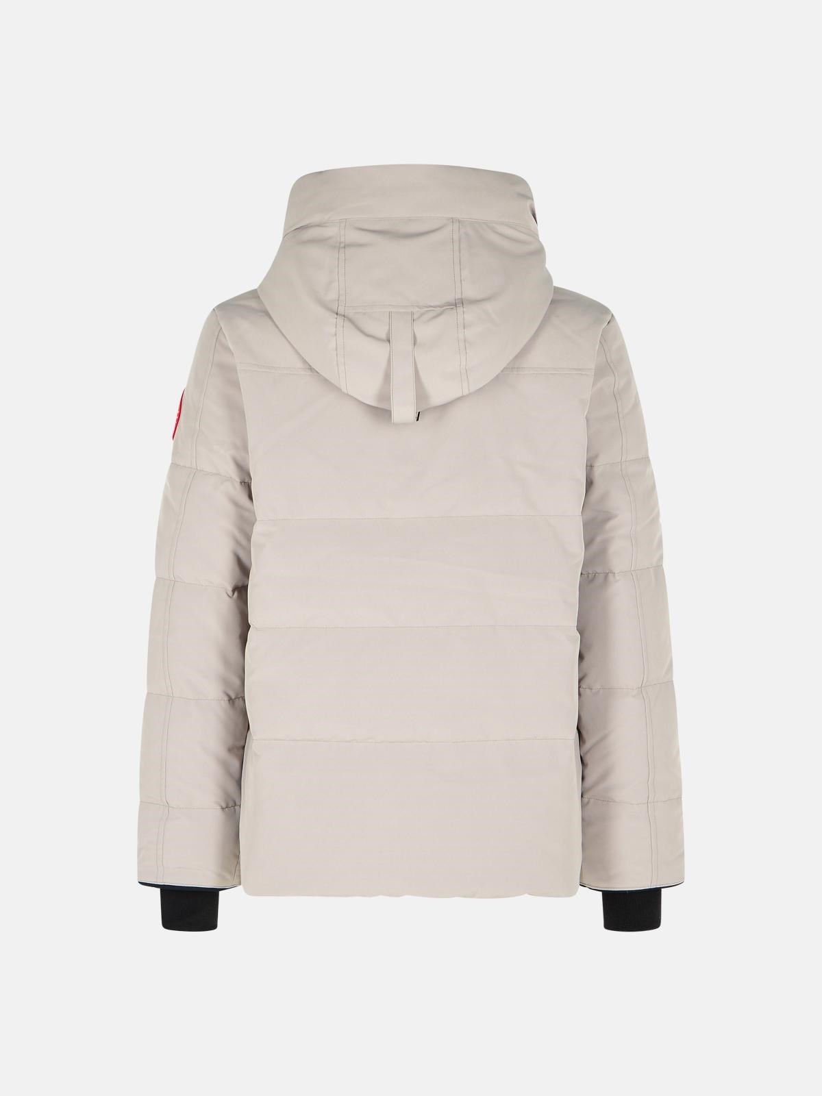 POLYESTER AND GREY COTTON JACKET - 3