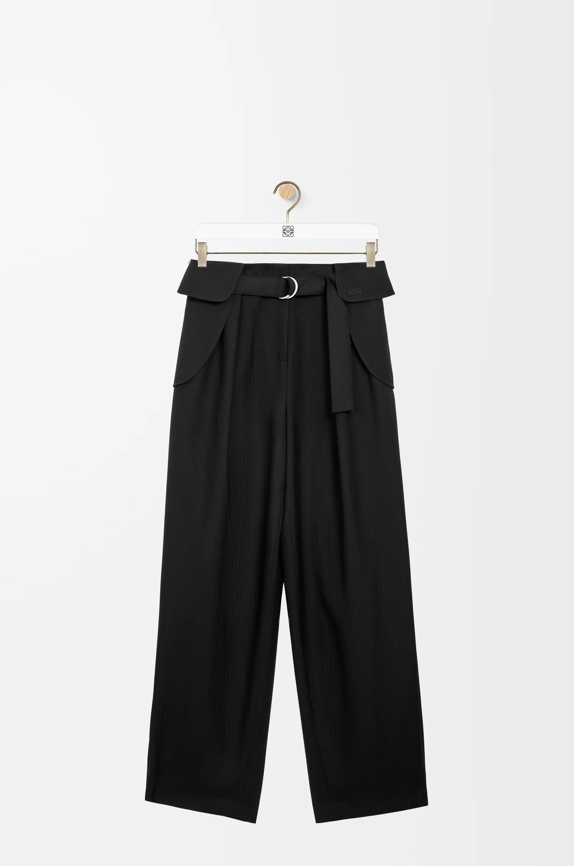 Cargo trousers in wool - 1
