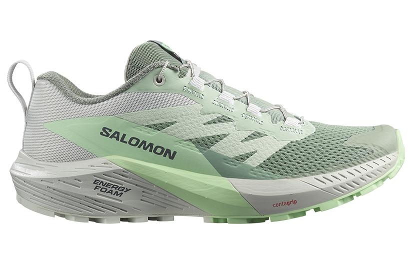 (WMNS) SALOMON Sense Ride 5 'Lily Pad Metal' 473141 / L47314100 - 2