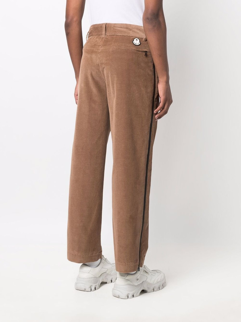x Moncler straight-leg corduroy trousers 4
