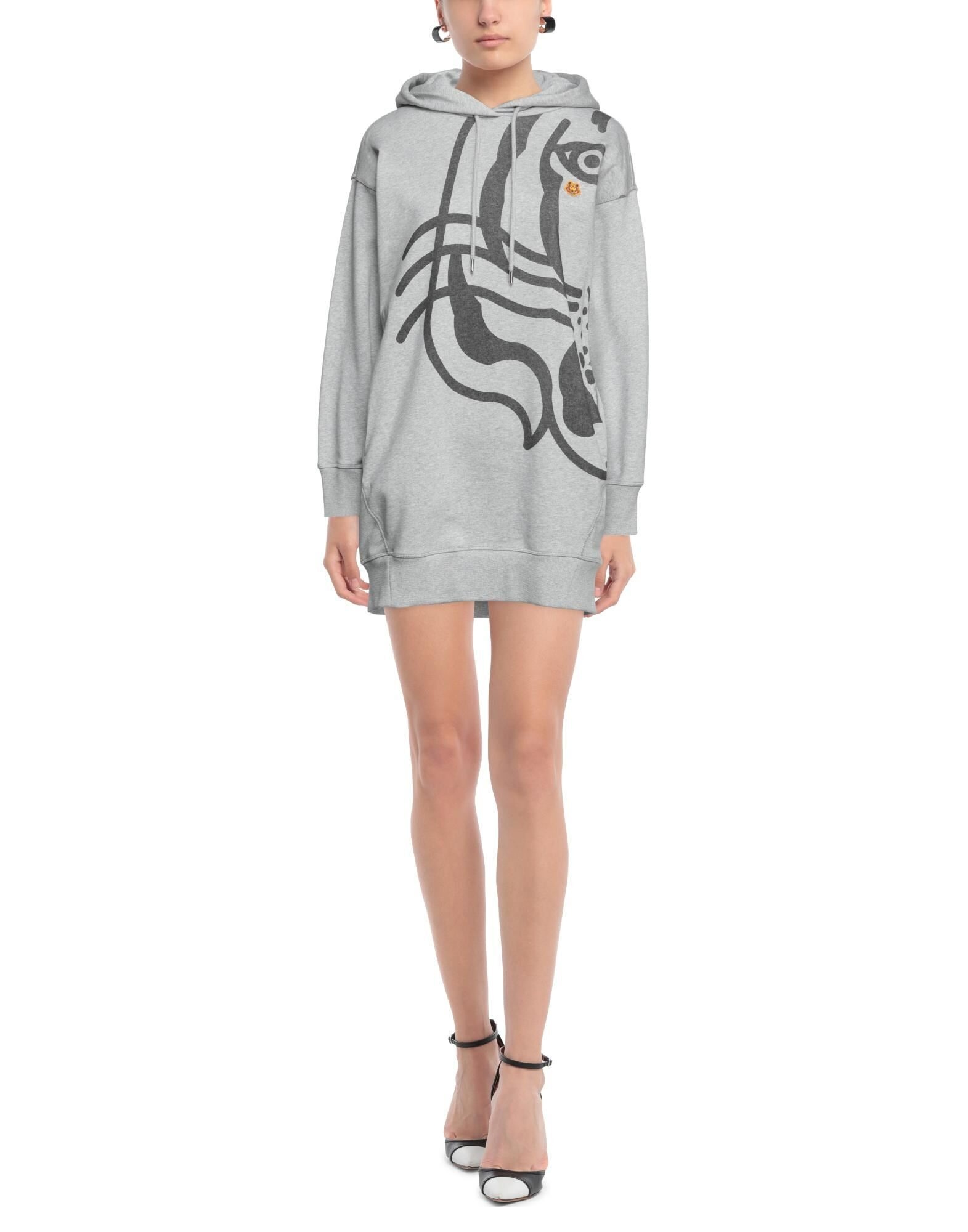 Light grey Women's Short Dress - 3