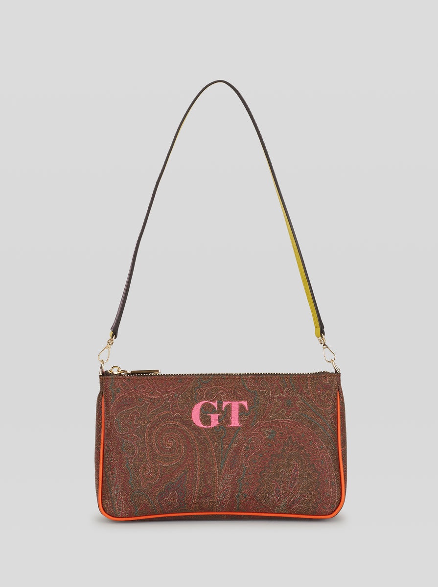 PAISLEY SHOULDER BAG WITH MULTI-COLOUR DETAILS - 2
