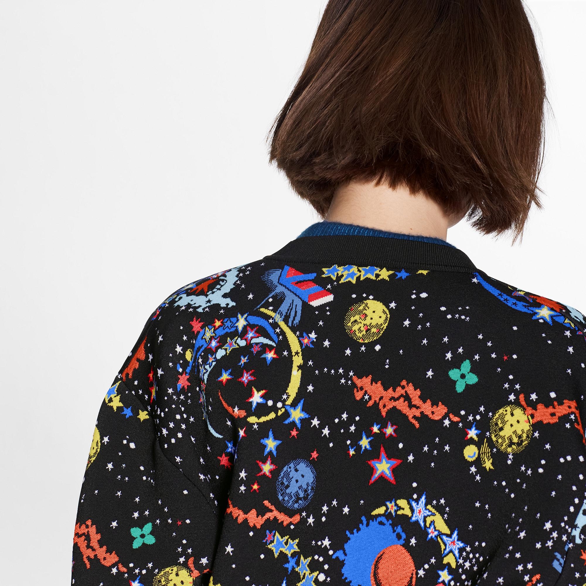 Comic Book Galaxy Three-Button Pullover  - 5