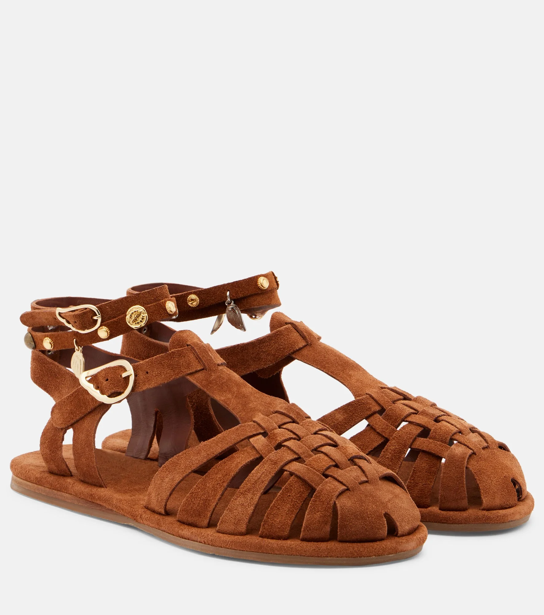 Karina suede fisherman sandals - 1