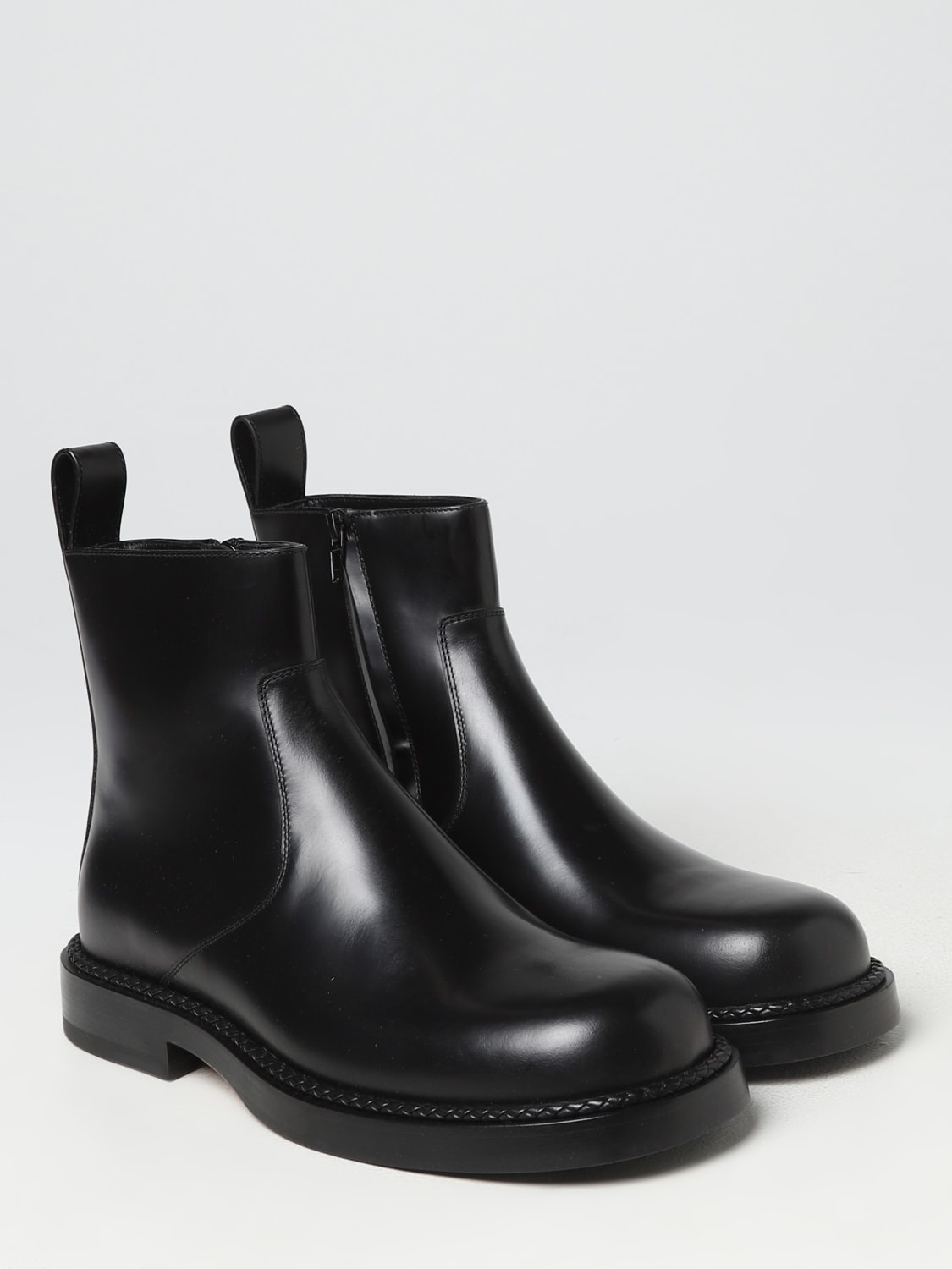 Bottega Veneta Strut leather ankle boots with zip - 2