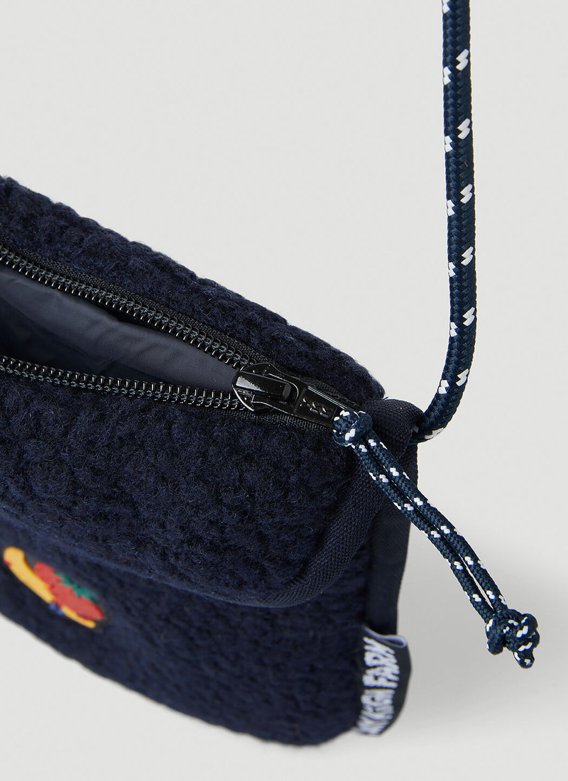 Quilted Fleece Crossbody Bag 6