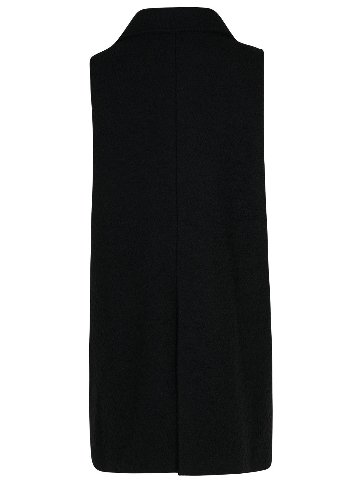 FAY - Fay Black Wool Blend Vest Women - 3