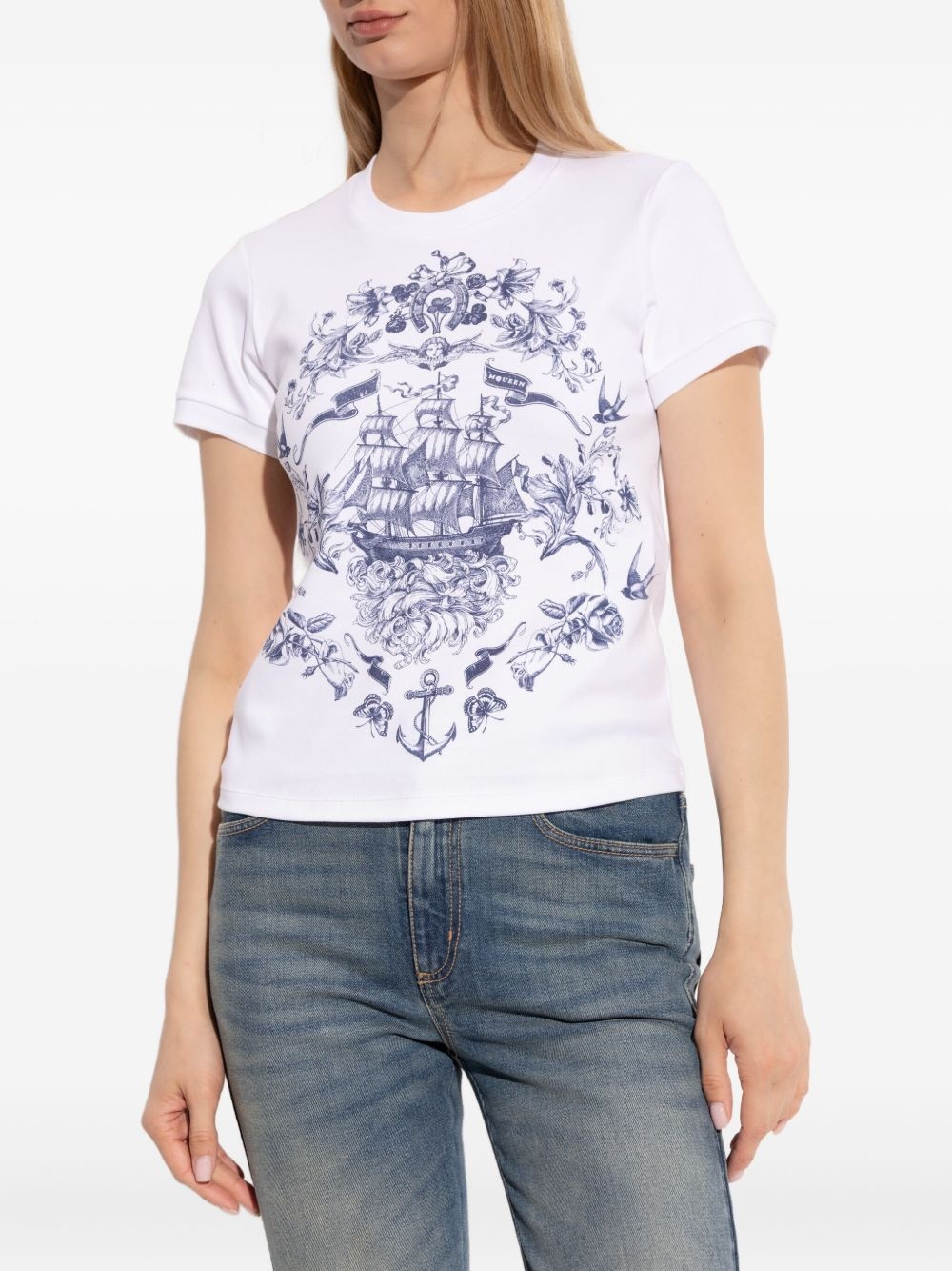 graphic-print t-shirt - 3