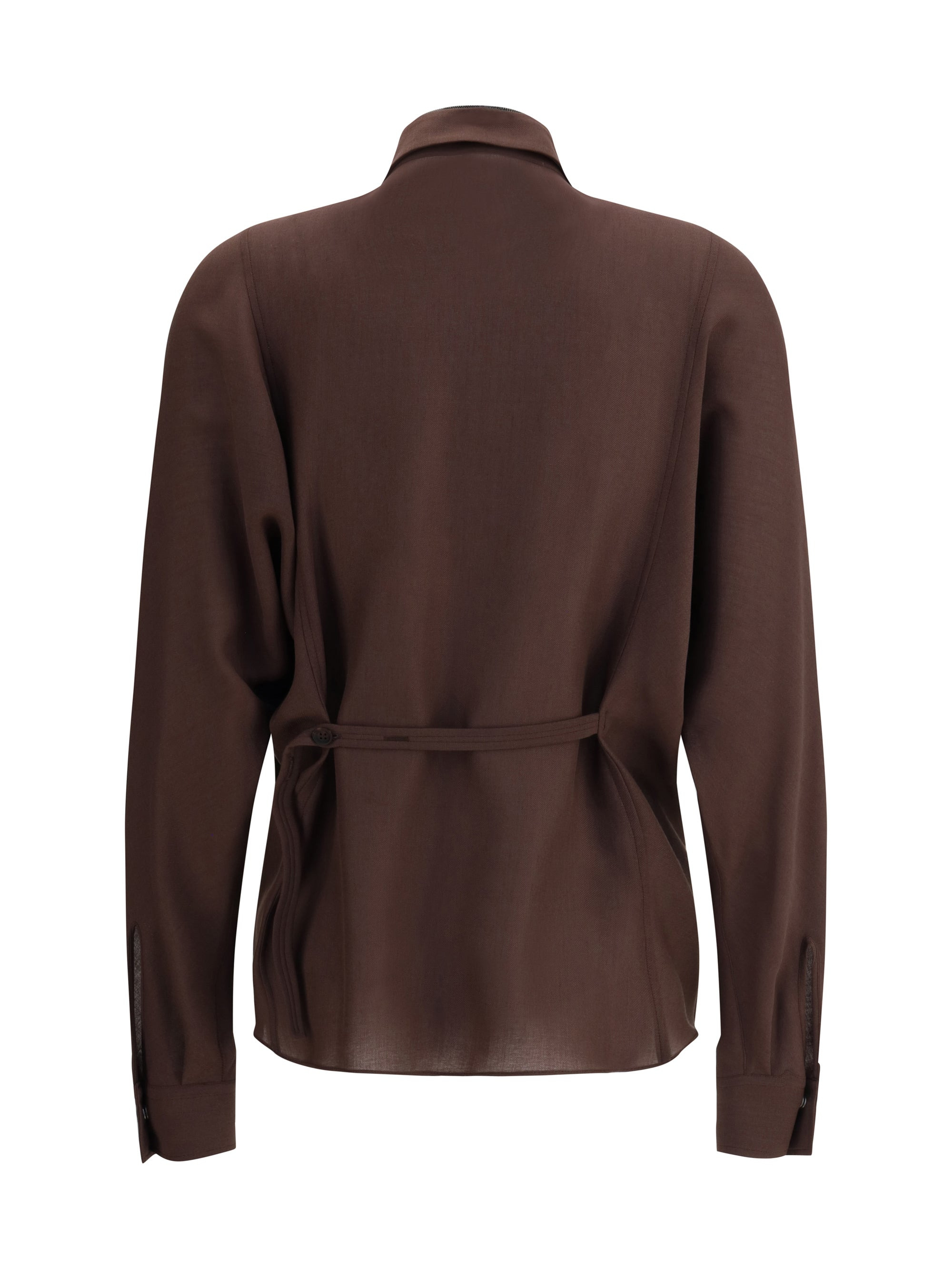 Brunello Cucinelli Women Embellished Collar Shirt - 2