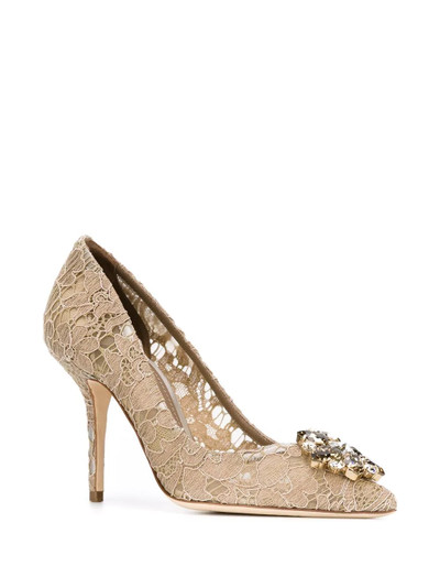 Dolce & Gabbana Bellucci Taormina lace pumps outlook